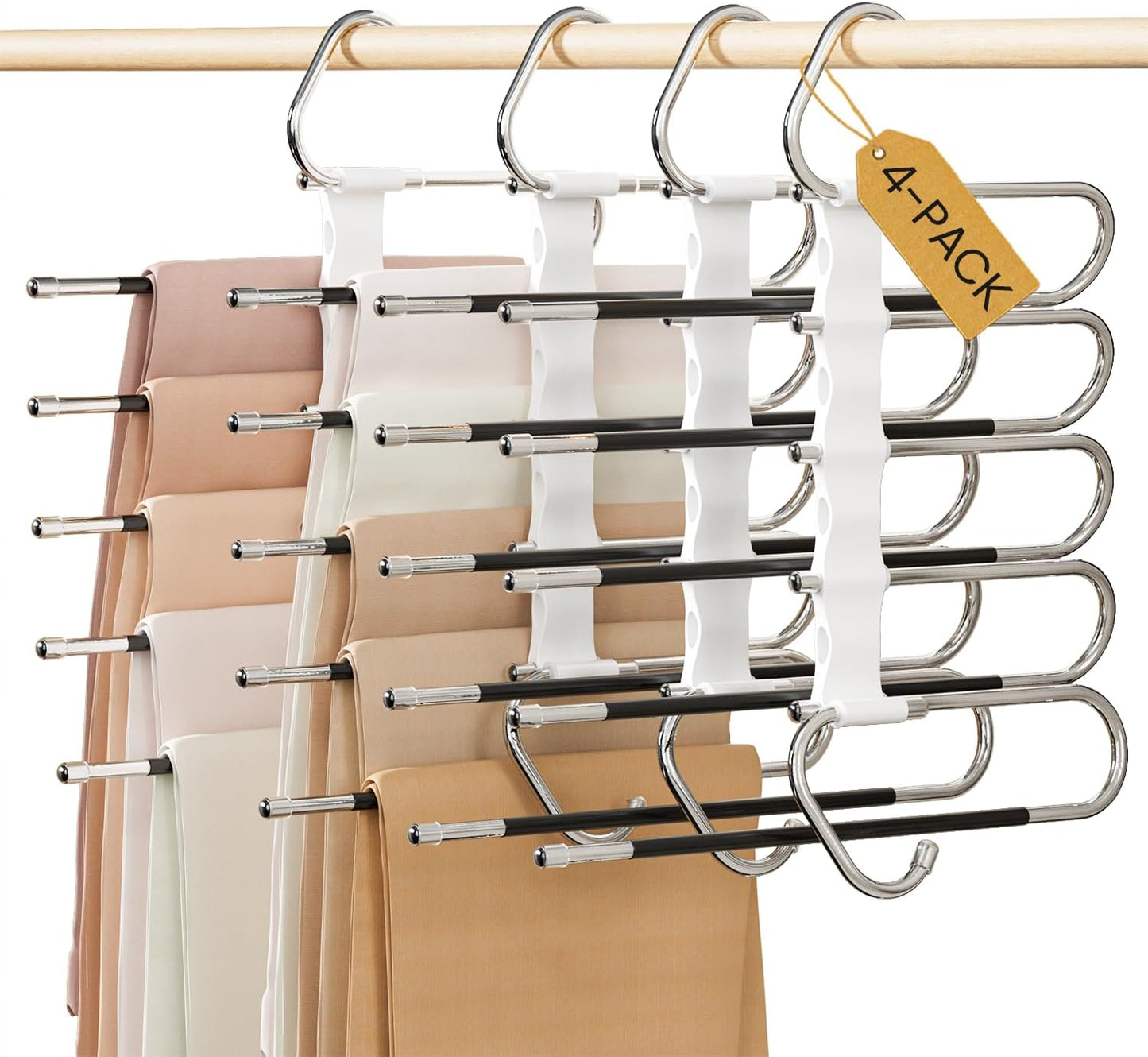 Space Saving Pants Hangers