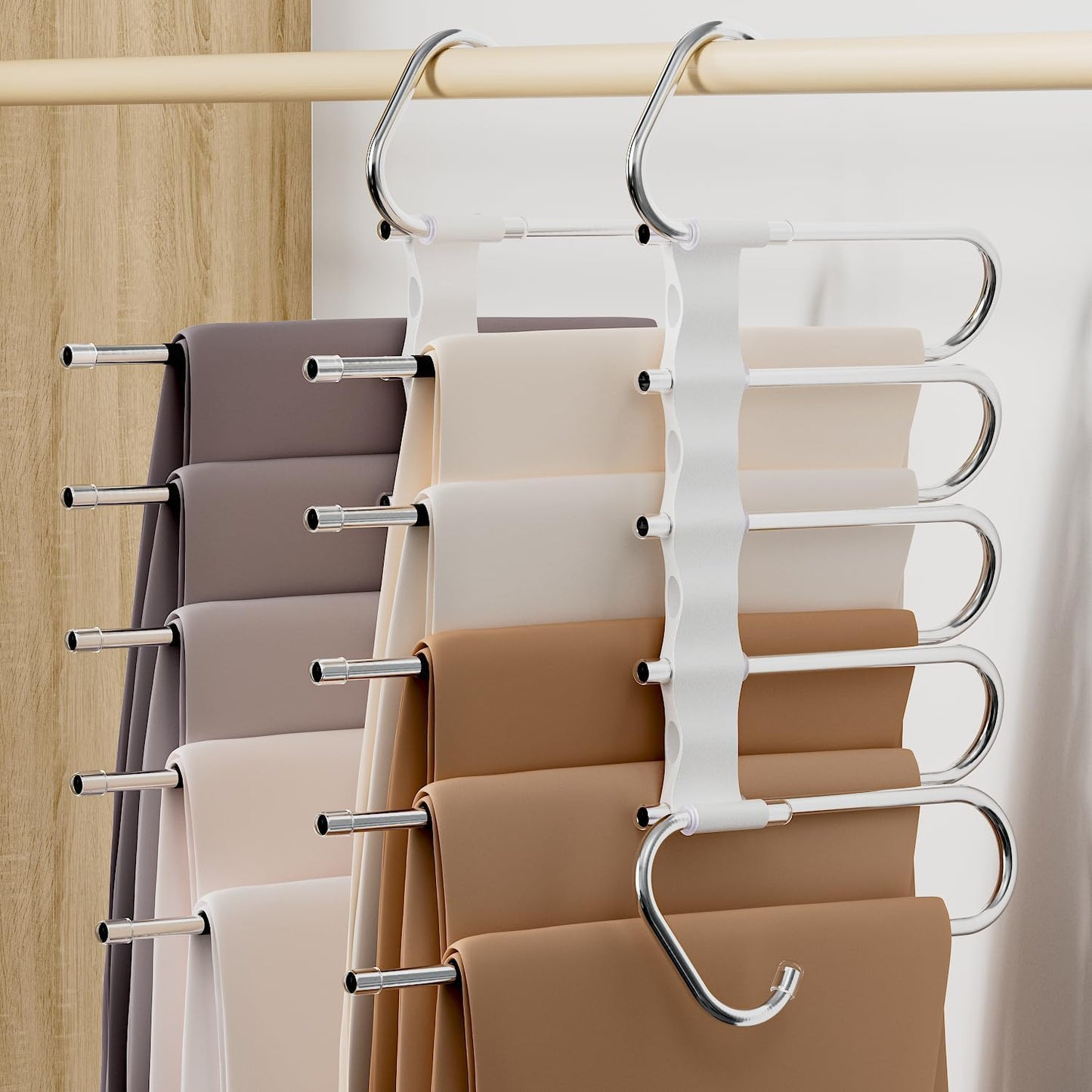 Space Saving Pants Hangers
