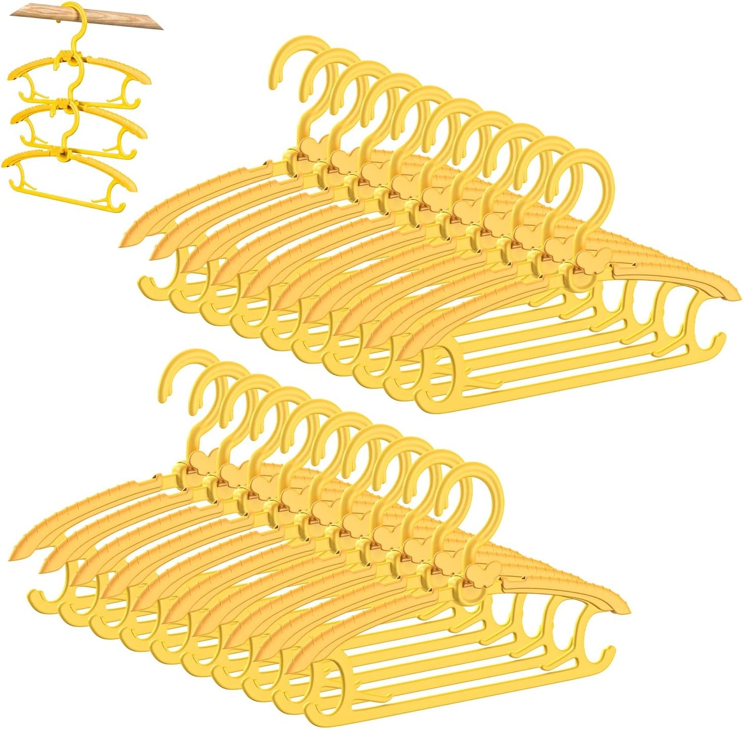 Adjustable Kids Clothes Hangers