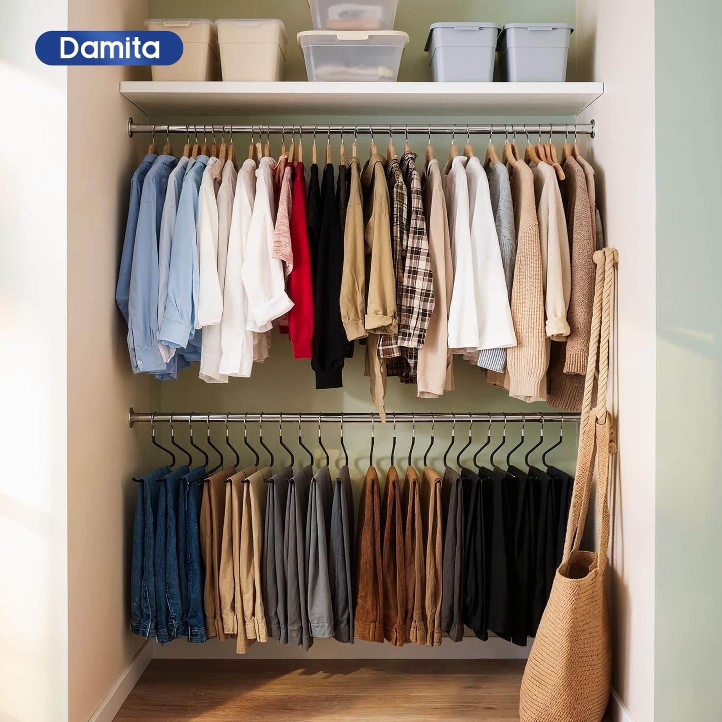 Space Saving Non-Slip Pants Hanger