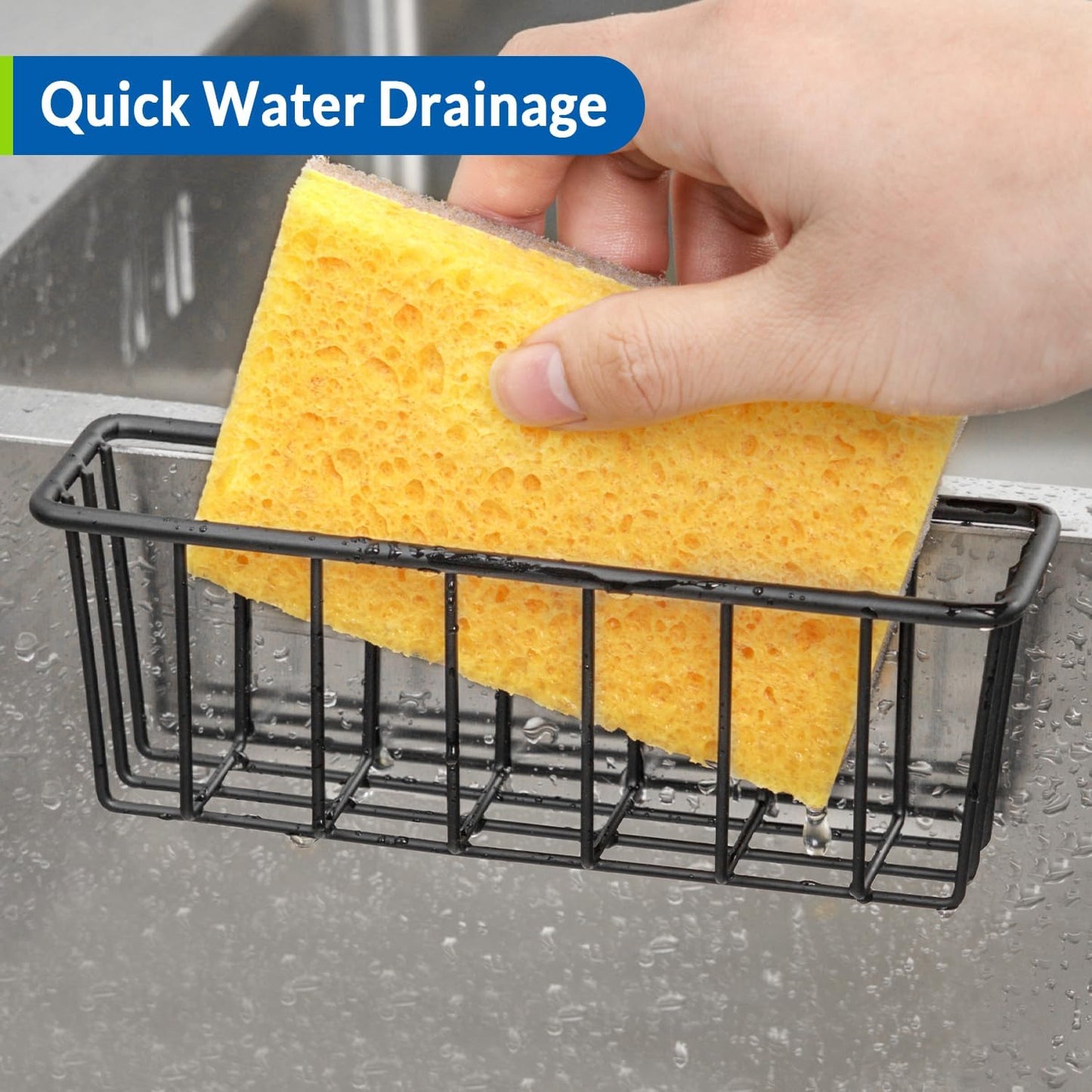 Kitchen Sink Caddy Sponge Holder
