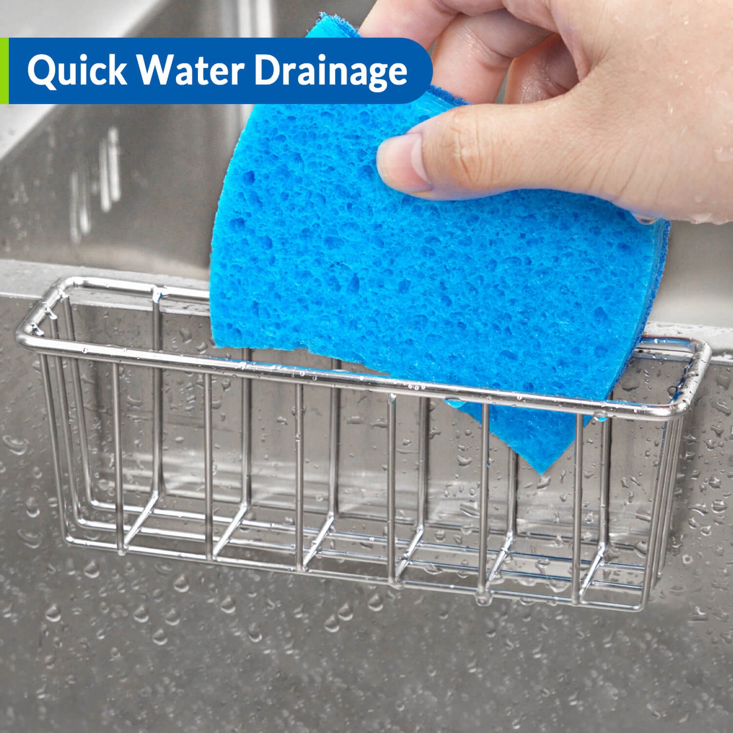 Kitchen Sink Caddy Sponge Holder