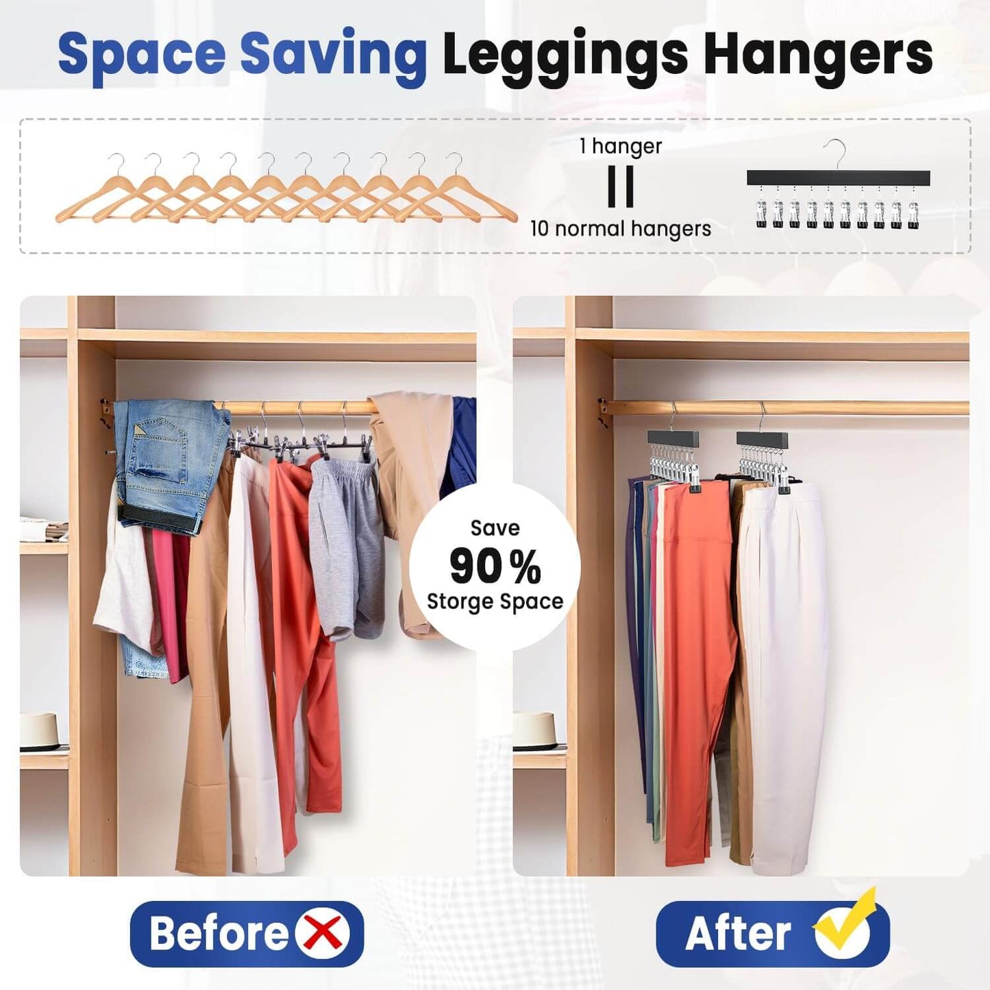 Wooden Pants Hangers